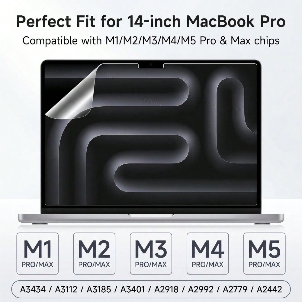 5 Pack for MacBook Pro 14 Inch - Matte Anti Glare Screen ulasan dan harga