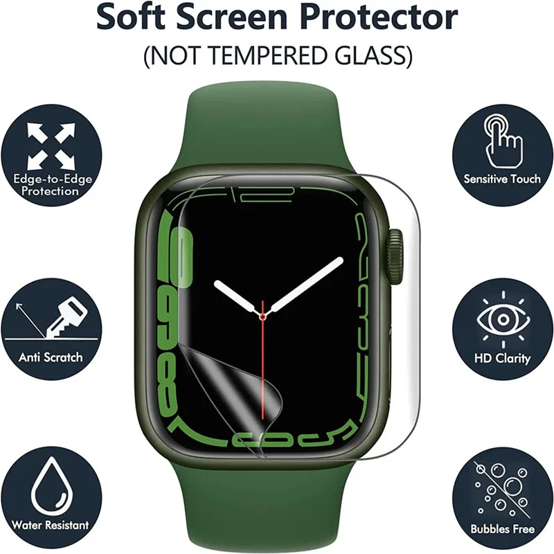 3PCS Hydrogel Film for Apple W - Hydrogel Screen Protector ulasan dan harga
